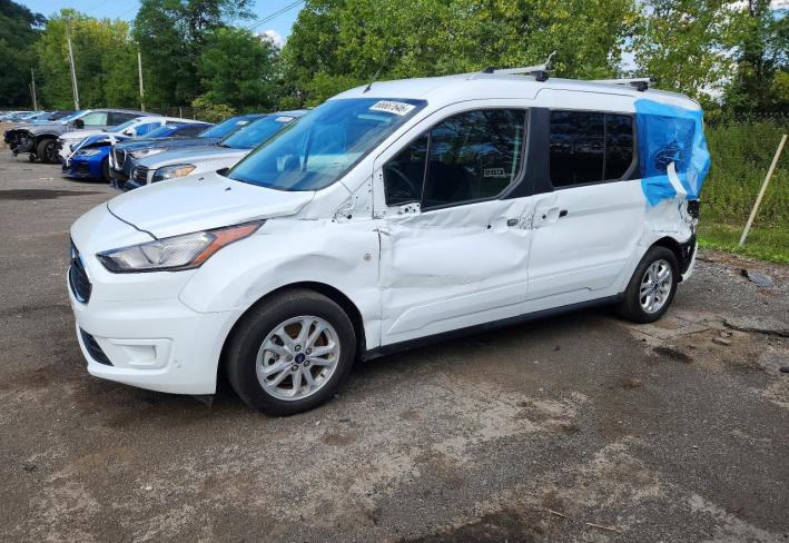 Salvage 2023 Ford Transit Connect  in White
