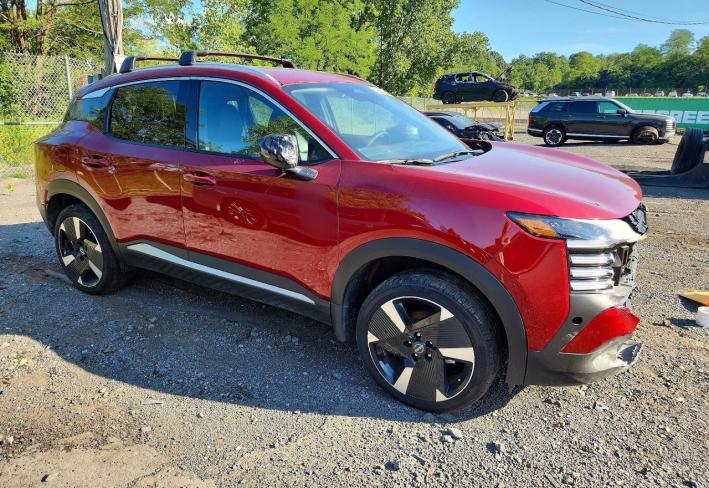 Salvage 2026 Nissan Kicks Sr in Burgundy