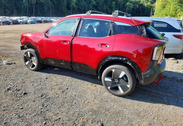 Salvage 2026 Nissan Kicks Sr in Burgundy