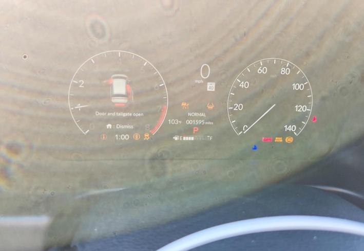 Salvage 2026 Honda Odyssey Touring in Silver