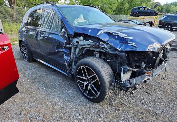 Salvage 2024 Mercedes Benz Gle 53 4matic in Blue