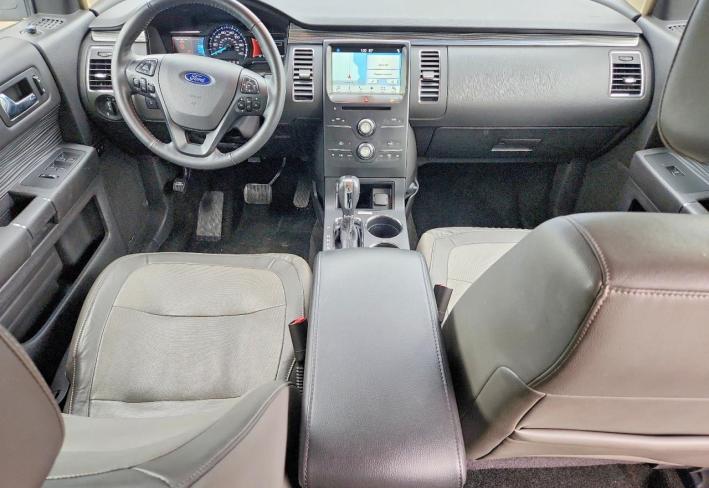 Salvage 2018 Ford Flex  in Blue