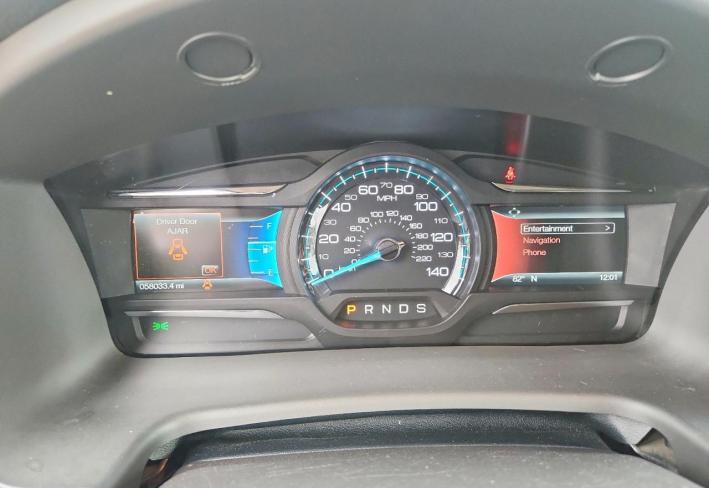 Salvage 2018 Ford Flex  in Blue