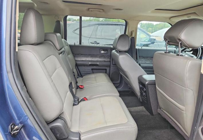 Salvage 2018 Ford Flex  in Blue