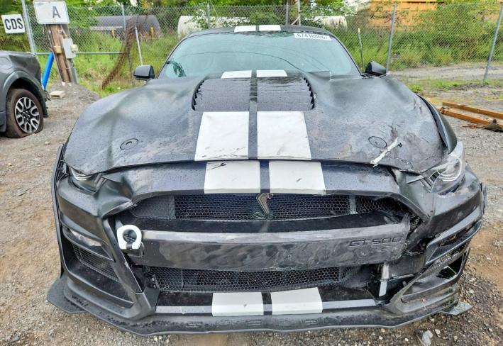 Salvage 2020 Ford Mustang Shelby Gt500 in Black