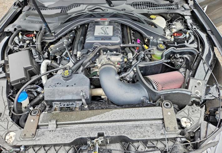 Salvage 2020 Ford Mustang Shelby Gt500 in Black