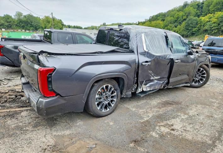 Salvage 2025 Toyota Tundra Crewmax Limited in Gray