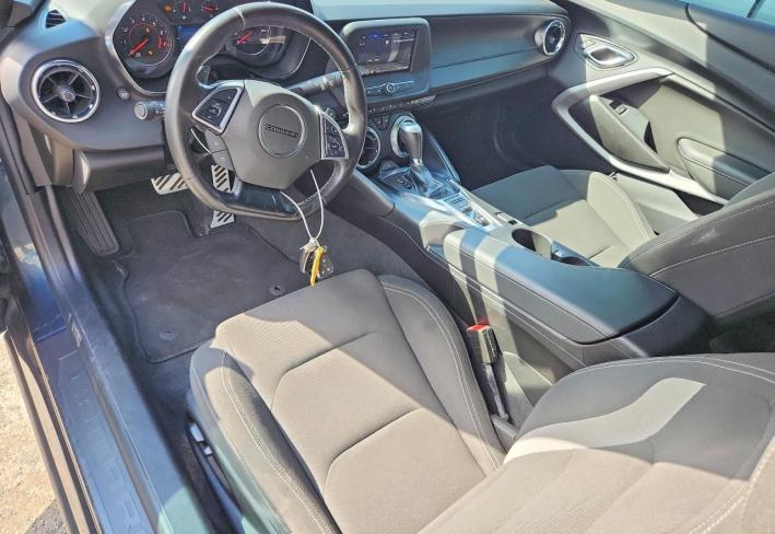 Salvage 2022 Chevrolet Camaro  in Gray