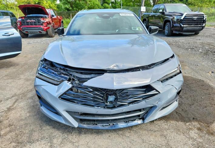 Salvage 2024 Acura Tlx A-spec in Gray