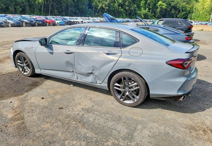 Salvage 2024 Acura Tlx A-spec in Gray