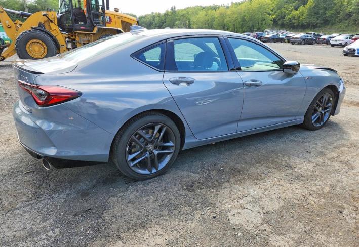 Salvage 2024 Acura Tlx A-spec in Gray