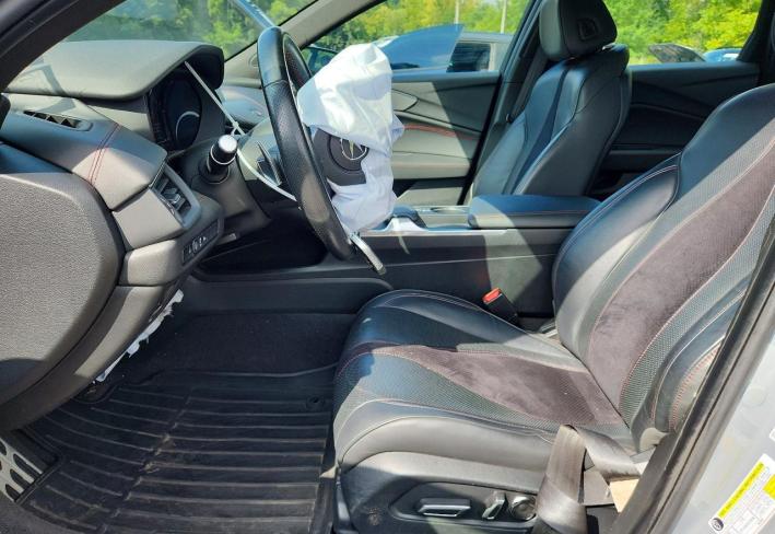 Salvage 2024 Acura Tlx A-spec in Gray