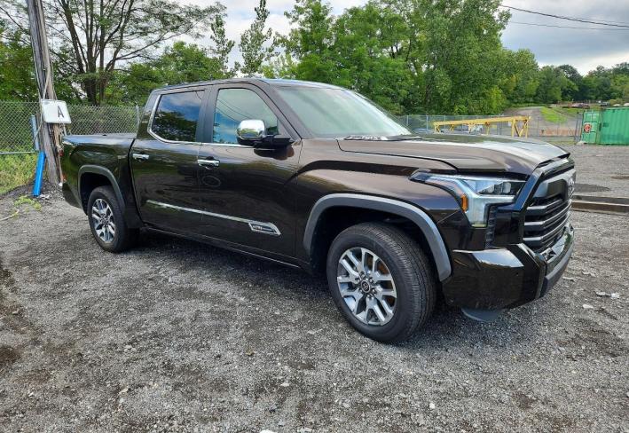 Salvage 2024 Toyota Tundra 1794 Edition Hv in Brown