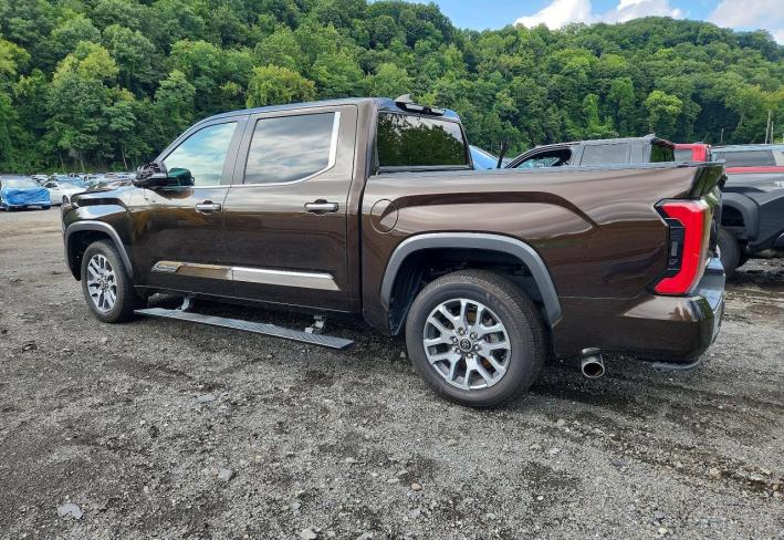 Salvage 2024 Toyota Tundra 1794 Edition Hv in Brown