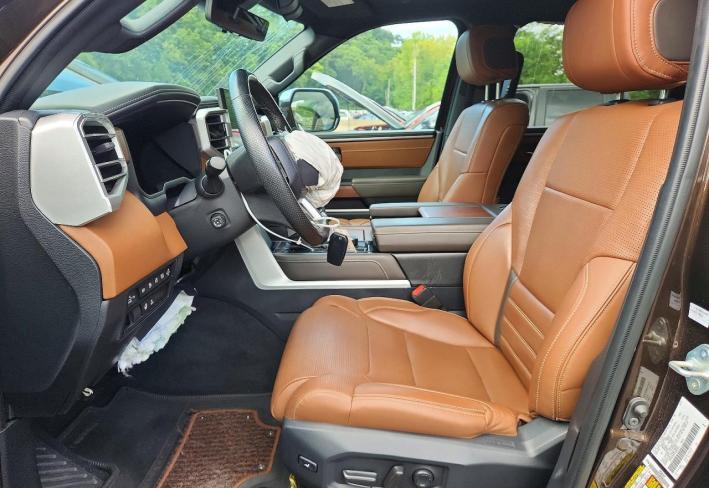 Salvage 2024 Toyota Tundra 1794 Edition Hv in Brown