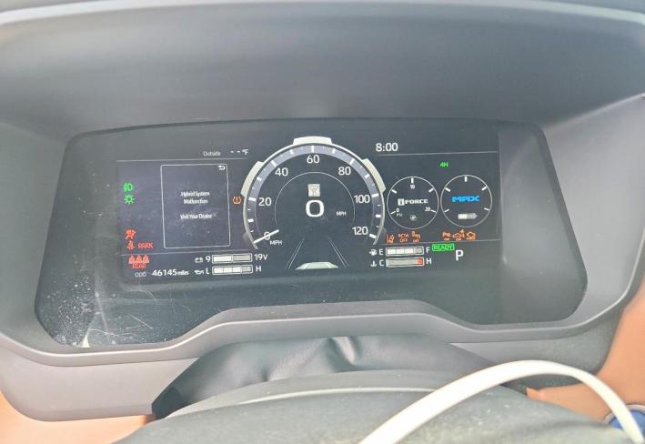 Salvage 2024 Toyota Tundra 1794 Edition Hv in Brown