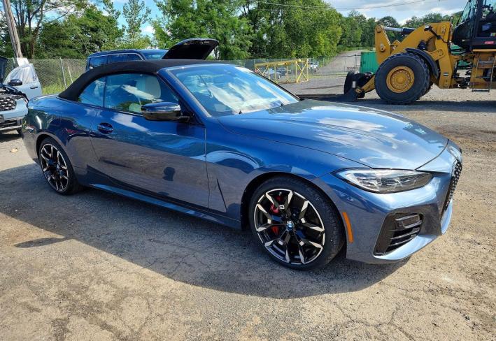 Salvage 2025 Bmw 430xi  in Blue