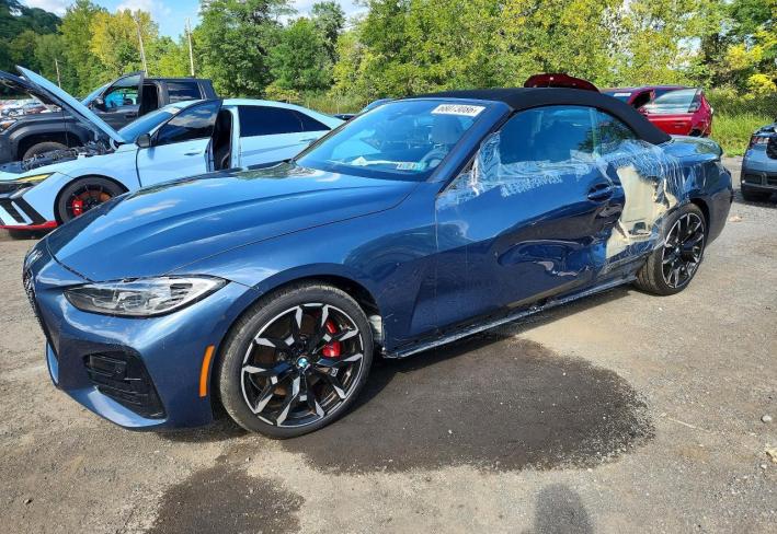 Salvage 2025 Bmw 430xi  in Blue