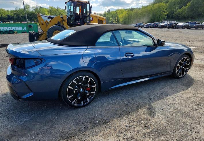Salvage 2025 Bmw 430xi  in Blue