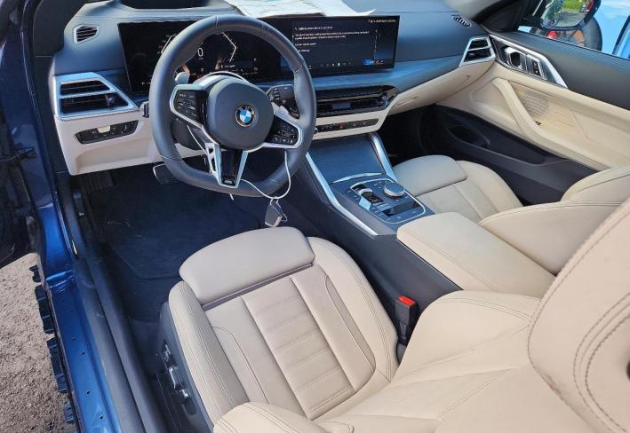 Salvage 2025 Bmw 430xi  in Blue