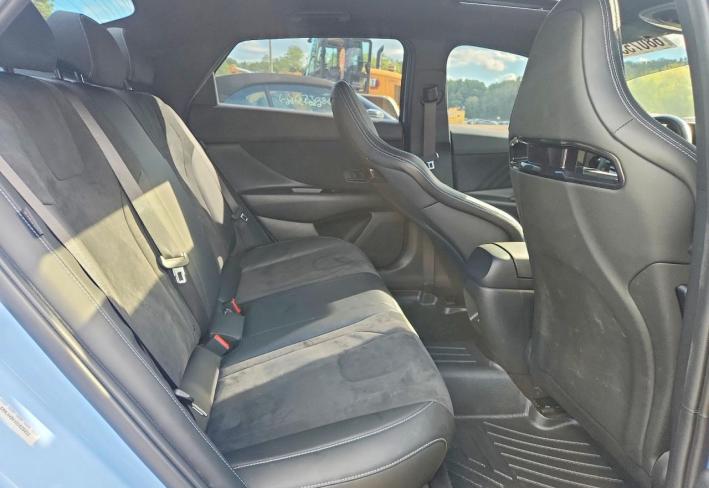 Salvage 2025 Hyundai Elantra N in Blue