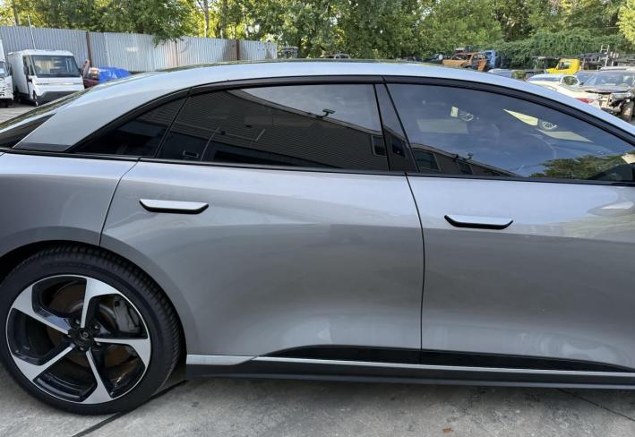 Salvage 2025 Lucid Motors Air  in Silver