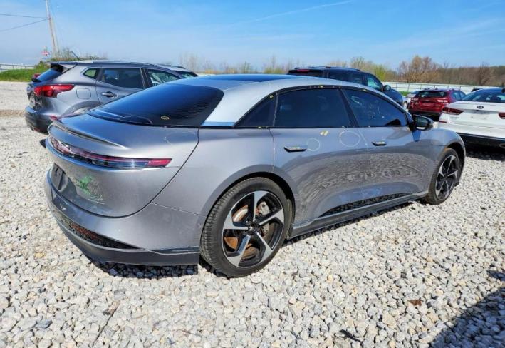 Salvage 2025 Lucid Motors Air  in Silver