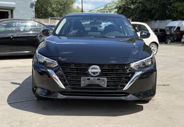 Salvage 2025 Nissan Sentra Sv in Black