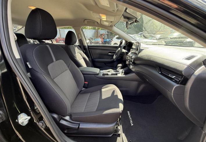 Salvage 2025 Nissan Sentra Sv in Black