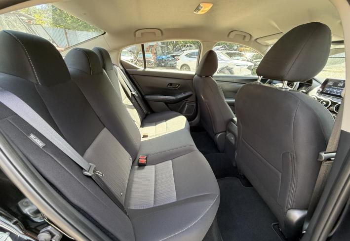 Salvage 2025 Nissan Sentra Sv in Black