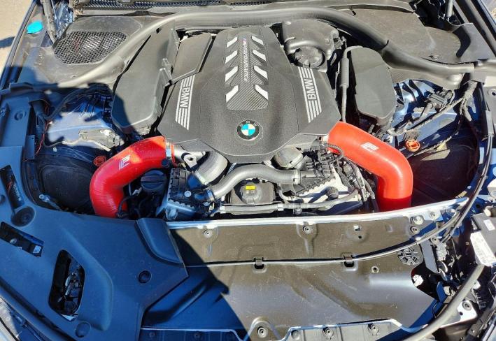 Salvage 2023 Bmw M550xi  in Blue