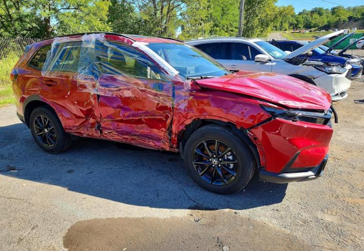Salvage 2026 Honda Cr-v  in Burgundy