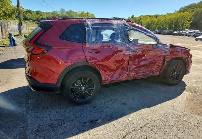 Salvage 2026 Honda Cr-v  in Burgundy
