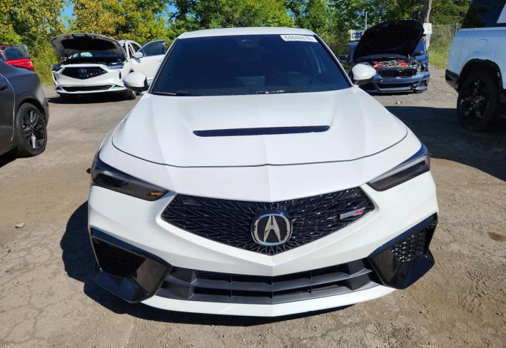 Salvage 2025 Acura Integra Type S in White