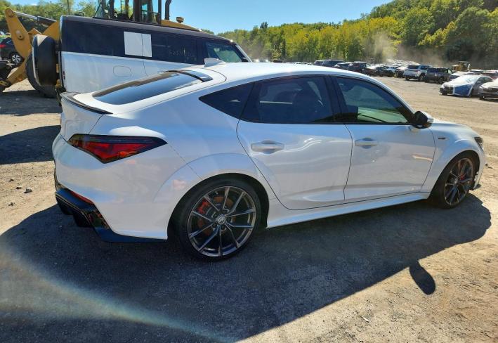 Salvage 2025 Acura Integra Type S in White