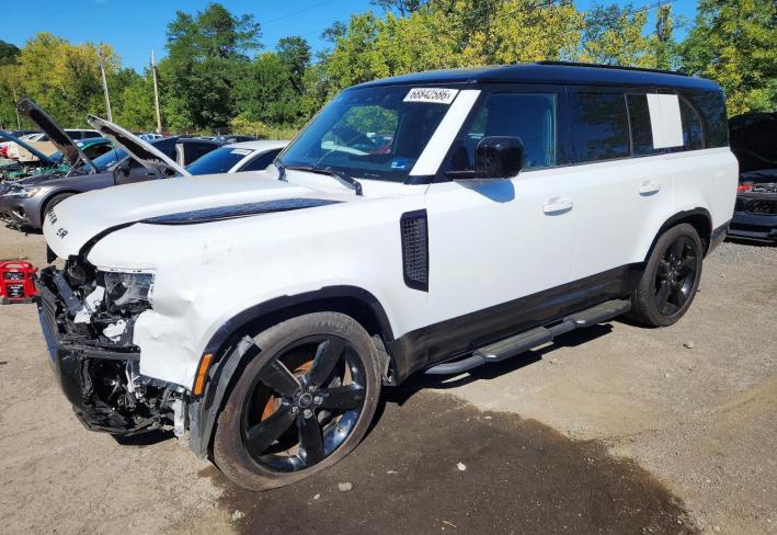 Salvage 2025 Land Rover Defender 130 X-dynamic Se in White