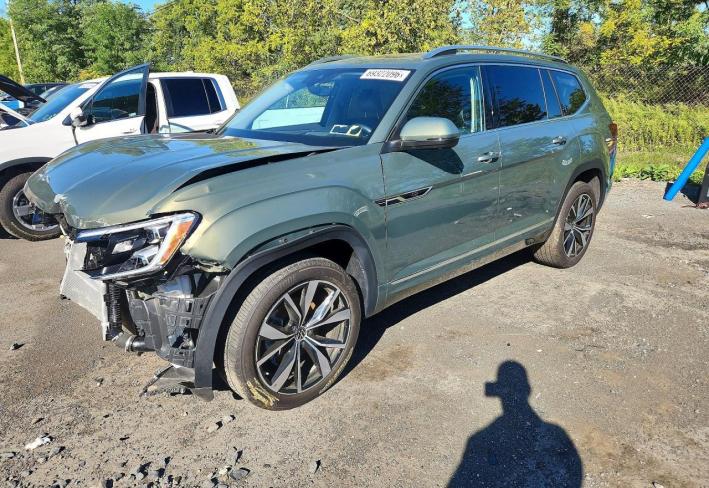 Salvage 2026 Volkswagen Atlas Sel Premium R-line in Green