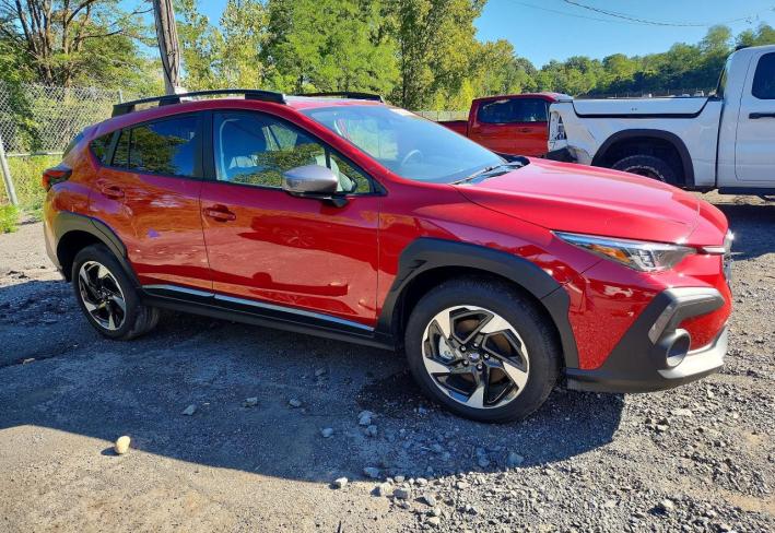 Salvage 2026 Subaru Crosstrek Limited in Red