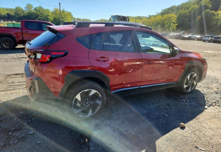 Salvage 2026 Subaru Crosstrek Limited in Red