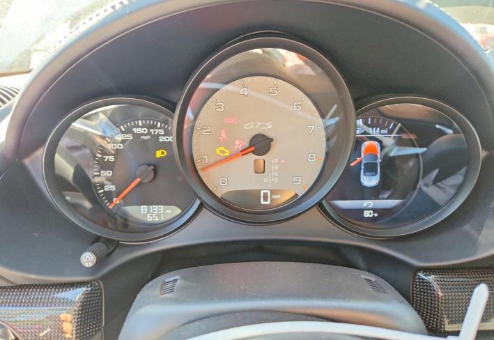 Salvage 2025 Porsche Boxster Gts in Gray