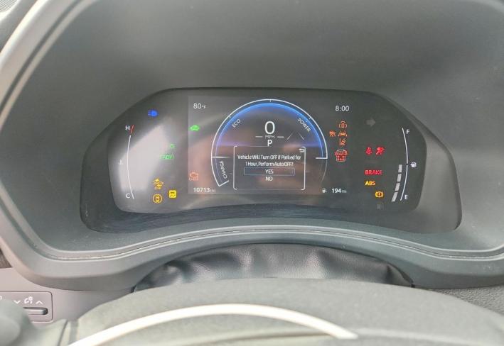 Salvage 2025 Toyota Grand Highlander Hybrid Xle in Blue