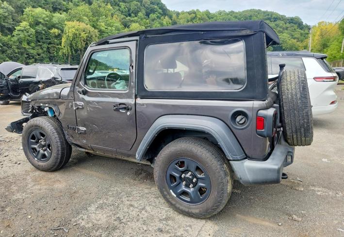 Salvage 2024 Jeep Wrangler  in Gray