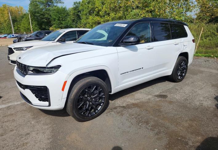 Salvage 2026 Jeep Grand Cherokee L Summit in White