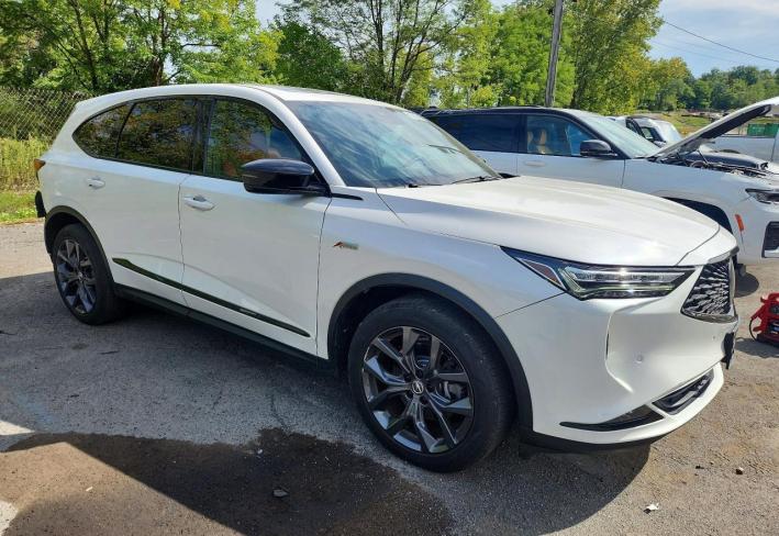 Salvage 2023 Acura Mdx A-spec in White