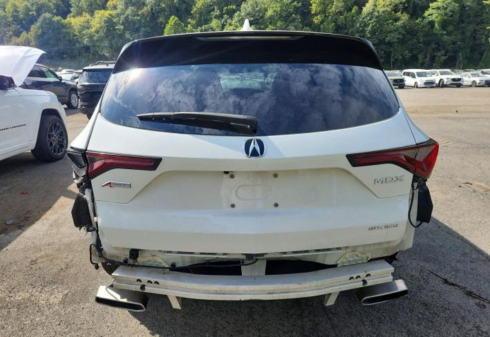 Salvage 2023 Acura Mdx A-spec in White