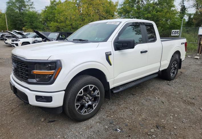 Salvage 2024 Ford F150  in White