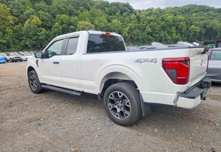 Salvage 2024 Ford F150  in White