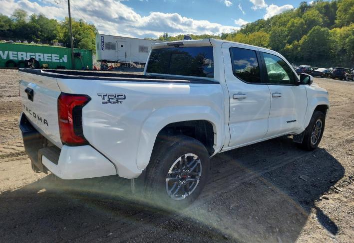 Salvage 2024 Toyota Tacoma Trd Sport in White