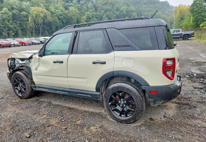 Salvage 2025 Ford Bronco Sport Big Bend in Brown