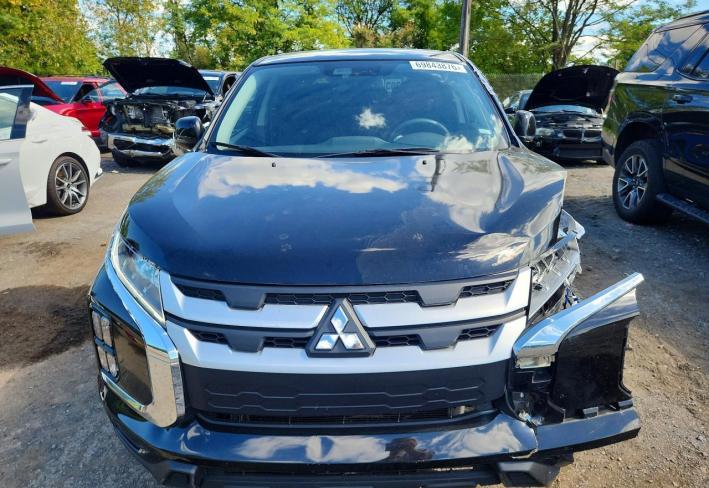 Salvage 2024 Mitsubishi Outlander Sport in Black